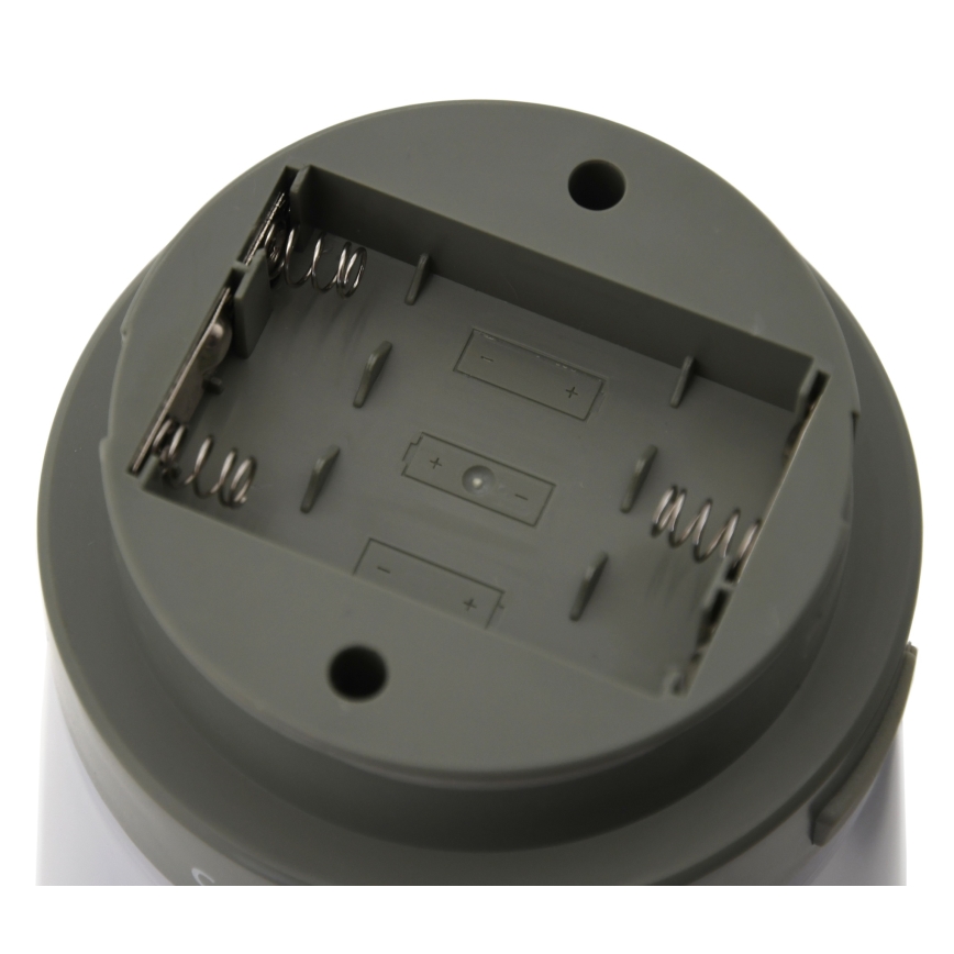 LED Преносима акумулаторна лампа с капан за насекоми LED/2W/1800mAh/3xAAA IPX4 зелена