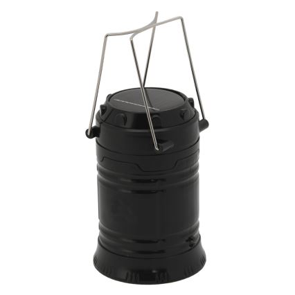 LED Преносима соларна лампа LED/1200mAh черна