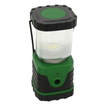LED Преносима лампа LED/3xLR20 IP44 черна/зелена