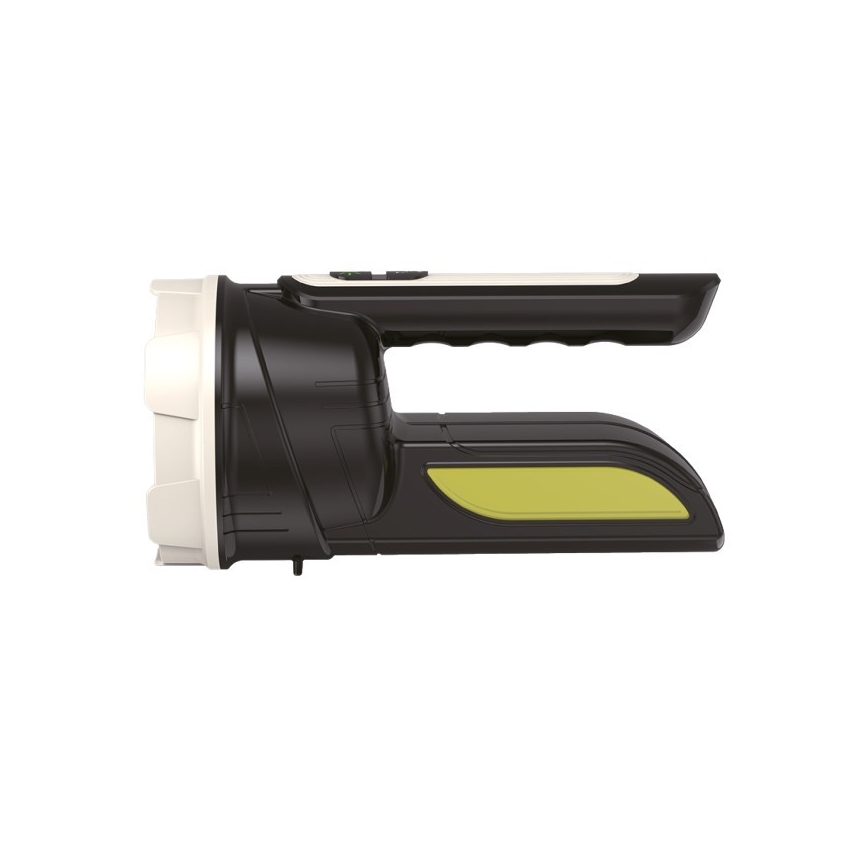 LED презареждаем фенер 2xLED/3W/5V 210 lm 1200 mAh черен