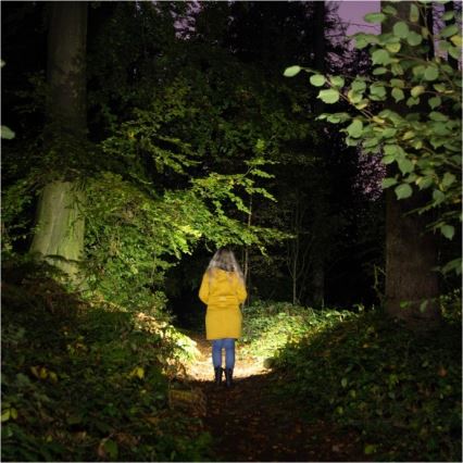 LED презареждаем фенер 2xLED/3W/5V 210 lm 1200 mAh черен