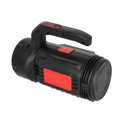 LED презареждаем фенер LED/5V 500 lm 1200 mAh черен