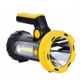 LED Презареждаема фенер LED/5W/4000mAh + LED/3W