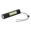 LED Презареждаема фенерче LED/400mAh черно