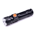 LED Презареждаема фенерче USB LED/3W/3,7V IP44