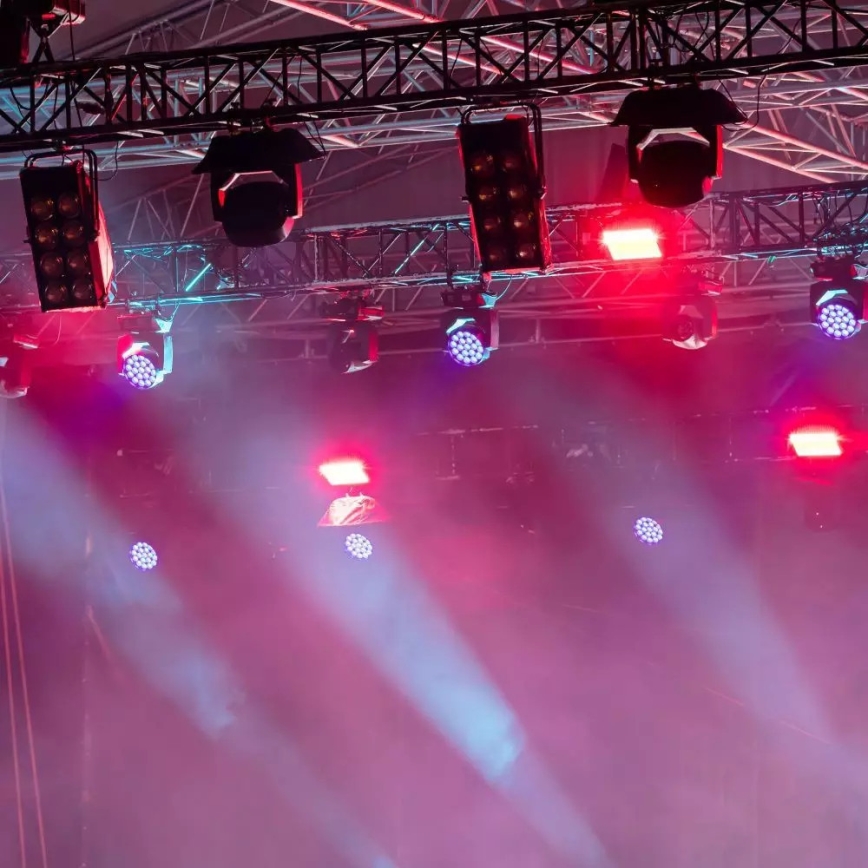 LED прожектор LED/20W/230V IP65 розова светлина