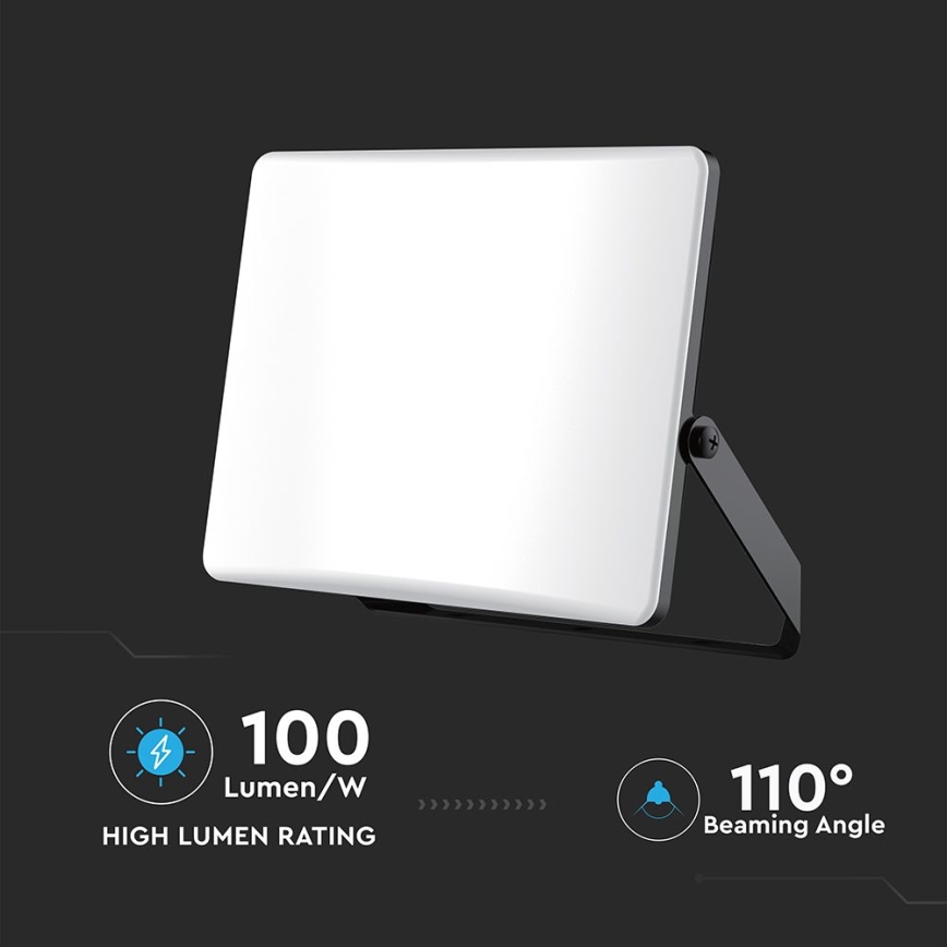 LED прожектор LED/50W/230V 3000/4000/6500K IP65 черен