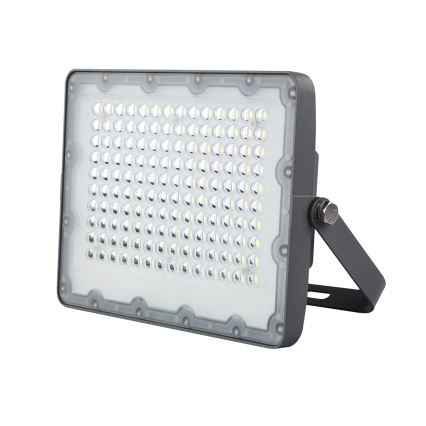 LED прожектор със соларен панел FOCUS 100W/15000 mAh 3,2V 6000K IP65 + дистанционно управление