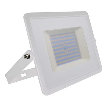 LED Прожектор LED/100W/230V 6500K IP65 бял