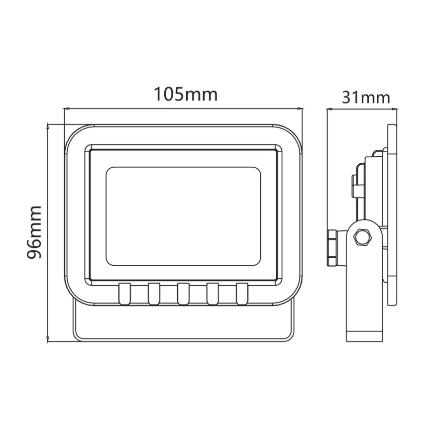 LED Прожектор LED/10W/230V 6500K IP65