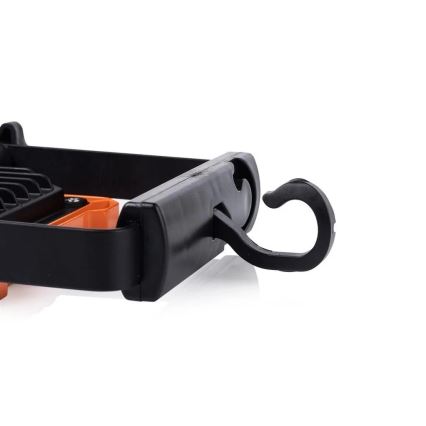 LED прожектор LED/10W/230V, 6500K, IP65, оранжев/черен