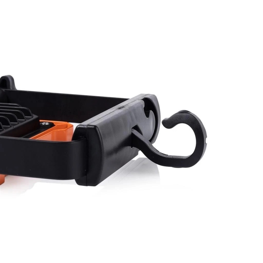 LED прожектор LED/10W/230V, 6500K, IP65, оранжев/черен