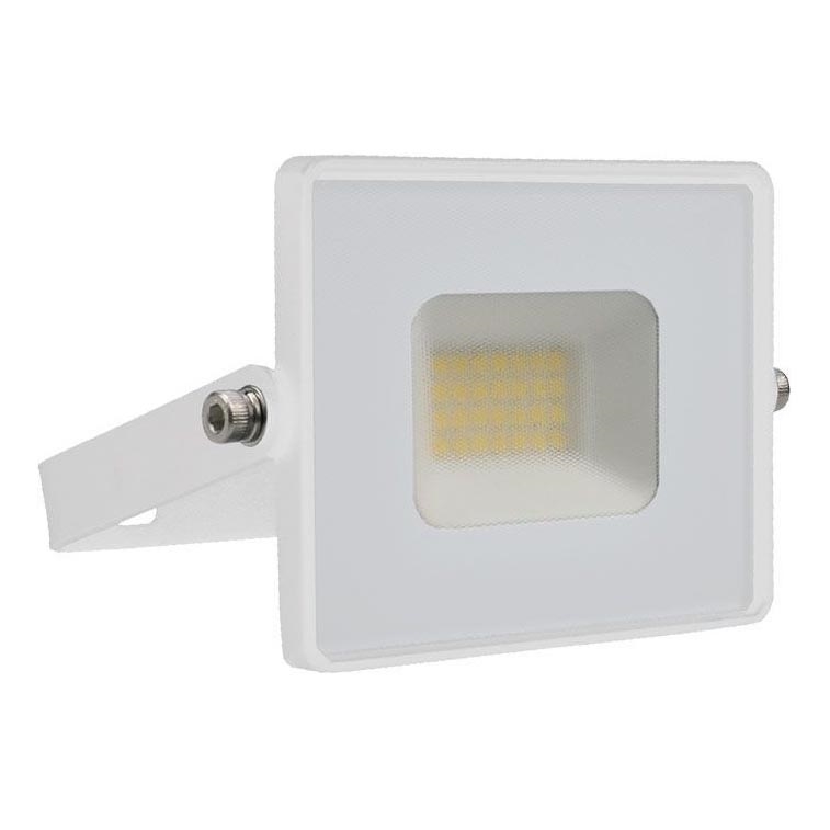 LED Прожектор LED/20W/230V 6500K IP65 бял
