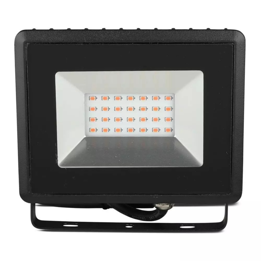 LED Прожектор LED/20W/230V IP65 розов лампа