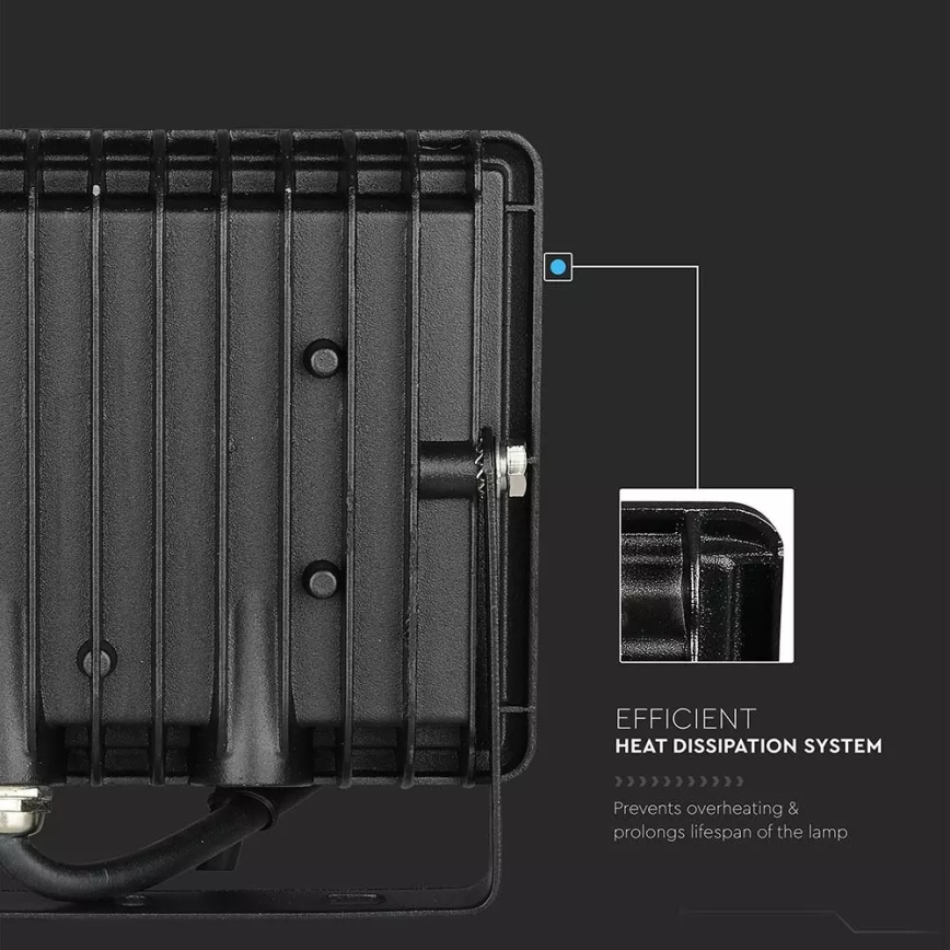 LED Прожектор LED/20W/230V IP65 розов лампа