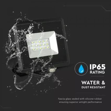 LED Прожектор LED/20W/230V IP65 зелена светлина
