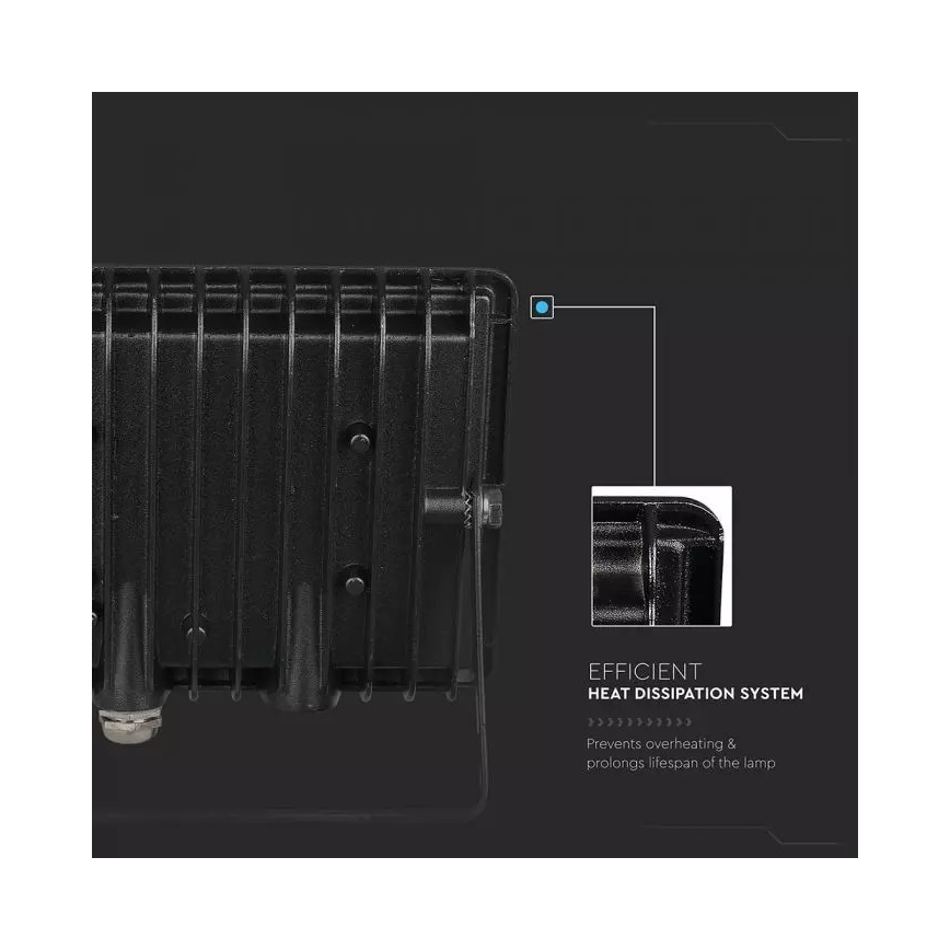 LED Прожектор LED/20W/230V IP65 зелена светлина