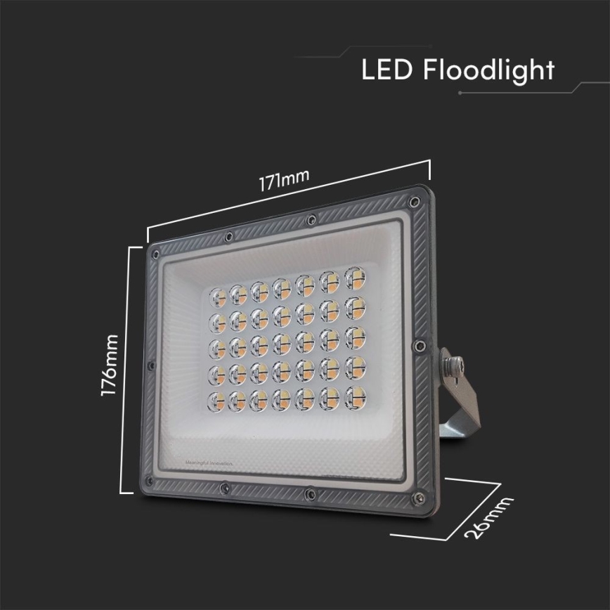 LED Прожектор LED/30W/230V IP65 3000/4000/6500K