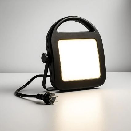 LED прожектор LED/40W/230V 4000K IP44 черен