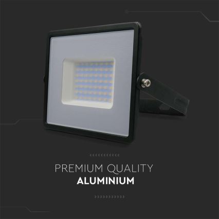 LED Прожектор LED/50W/230V 4000K IP65 черен