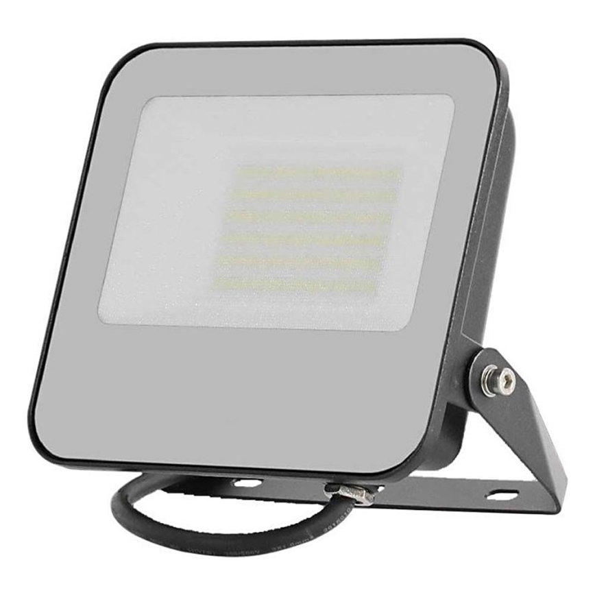 LED Прожектор LED/50W/230V 4000K IP65 черен
