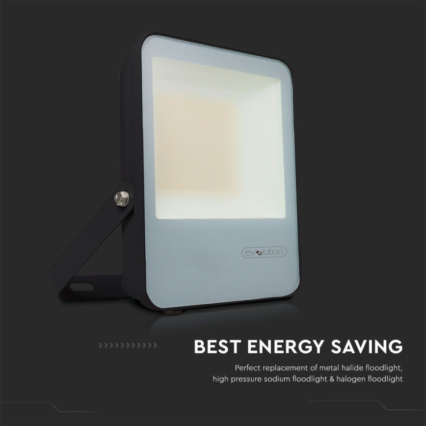 LED Прожектор LED/50W/230V 6400K IP65 черен