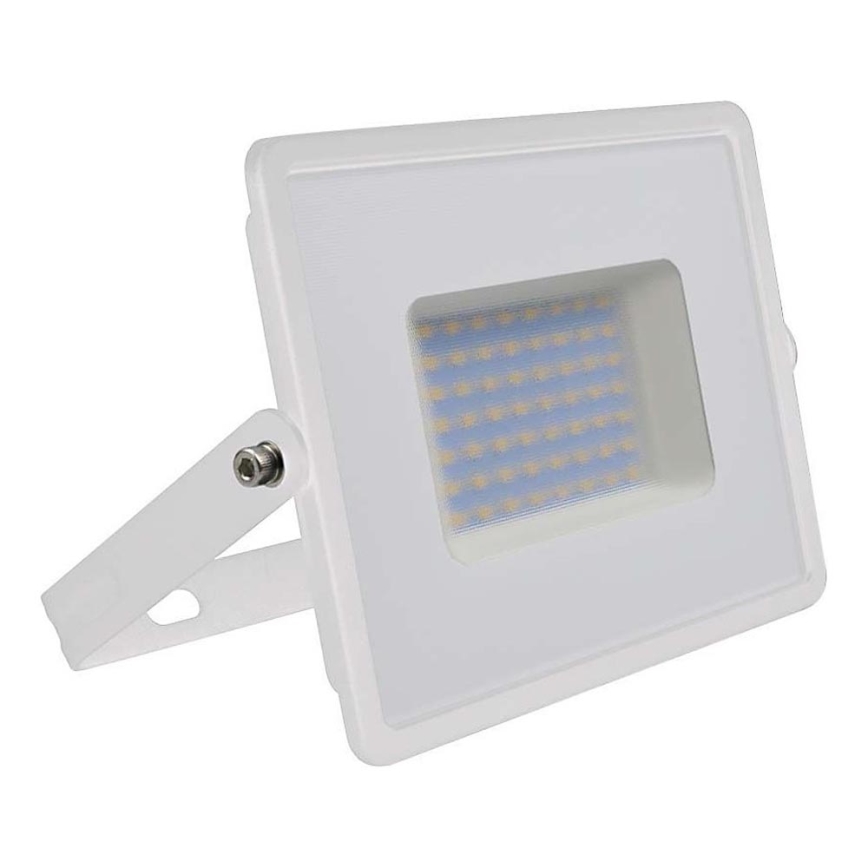 LED Прожектор LED/50W/230V 6500K IP65 бял