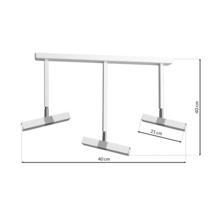LED Прожектор, луна CASTRO 3xG9/7W/230V