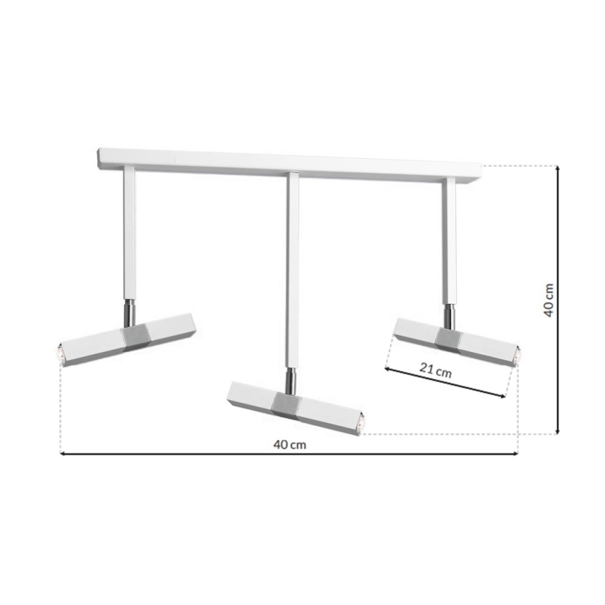 LED Прожектор, луна CASTRO 3xG9/7W/230V
