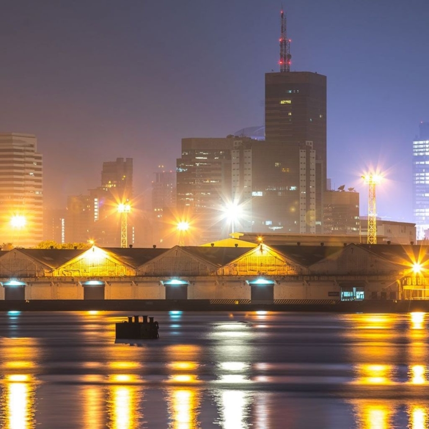 LED прожектор с чип SAMSUNG, 1000W, 230V, 4000K, IP65