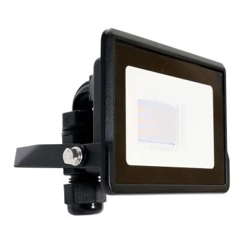 LED Прожектор с директна връзка SAMSUNG CHIP LED/10W/230V IP65 6500K черен