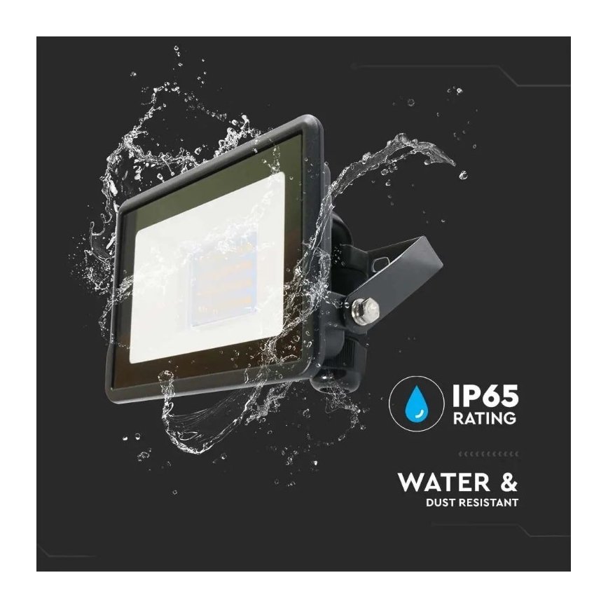 LED Прожектор с директна връзка SAMSUNG CHIP LED/20W/230V IP65 6500K