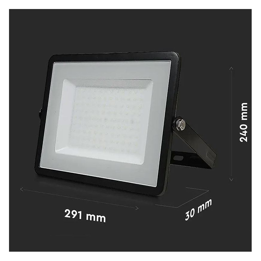 LED Прожектор SAMSUNG CHIP LED/100W/230V 3000K IP65 черен
