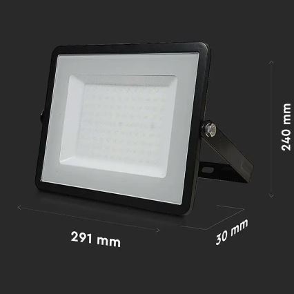 LED Прожектор SAMSUNG CHIP LED/100W/230V 6500K IP65 черен