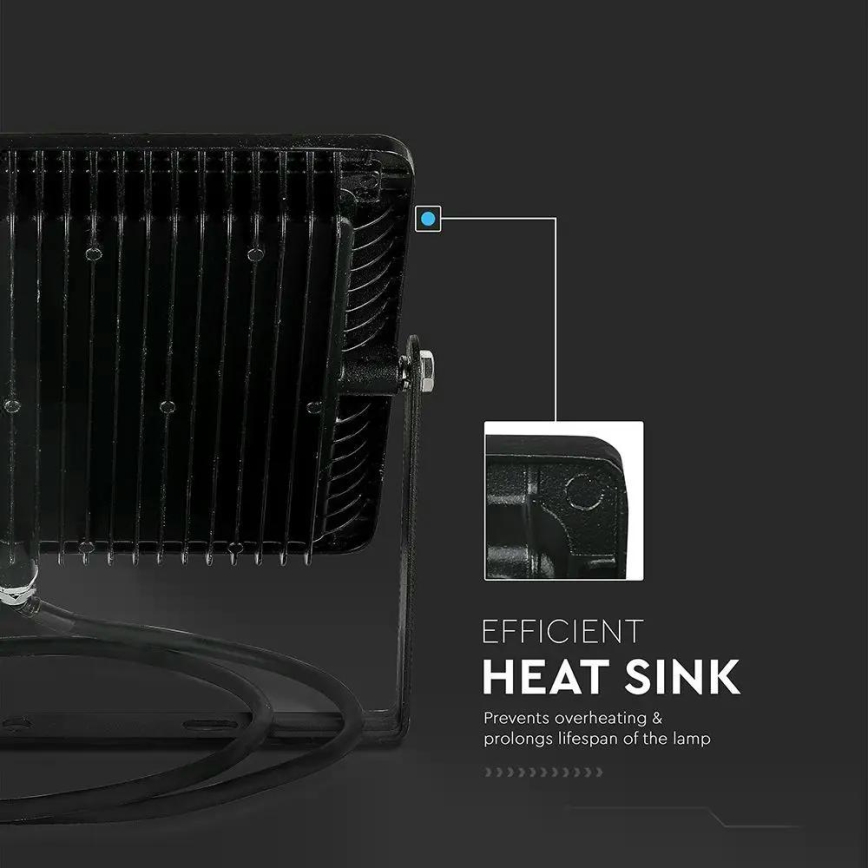 LED Прожектор SAMSUNG CHIP LED/100W/230V 6500K IP65 черен