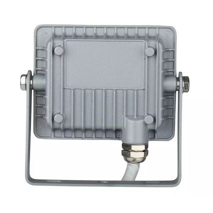 LED Прожектор SAMSUNG CHIP LED/10W/230V IP65 4000K сив