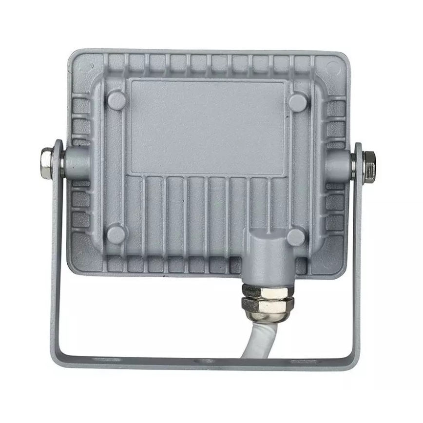 LED Прожектор SAMSUNG CHIP LED/10W/230V IP65 4000K сив