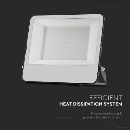 LED Прожектор SAMSUNG CHIP LED/200W/230V 4000K IP65 черен