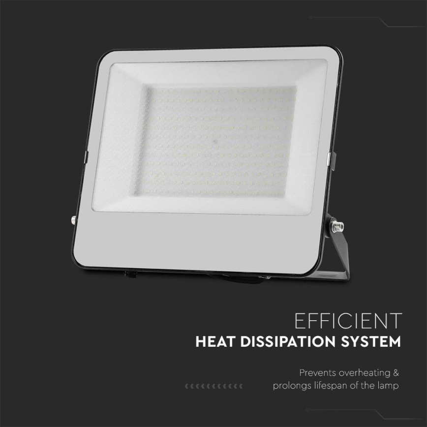LED Прожектор SAMSUNG CHIP LED/200W/230V 4000K IP65 черен