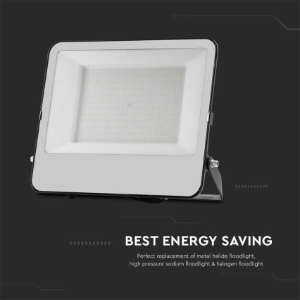 LED Прожектор SAMSUNG CHIP LED/200W/230V 4000K IP65 черен