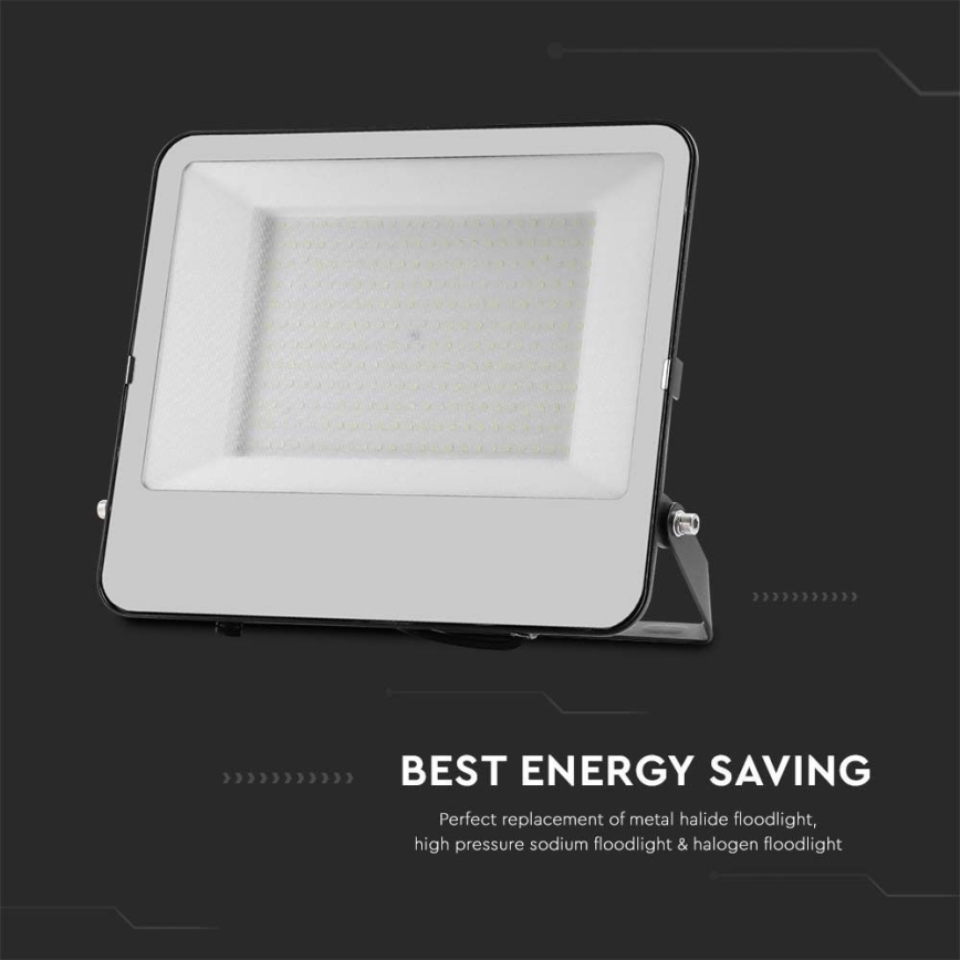 LED Прожектор SAMSUNG CHIP LED/200W/230V 4000K IP65 черен