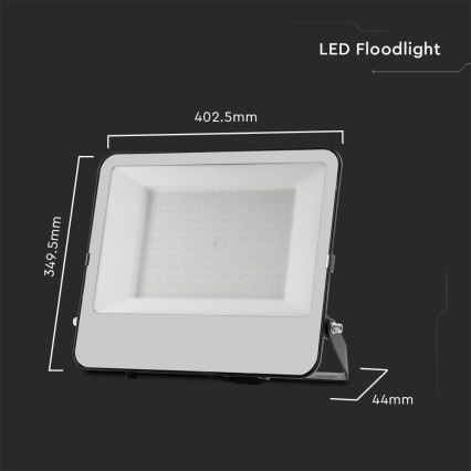 LED Прожектор SAMSUNG CHIP LED/200W/230V 4000K IP65 черен