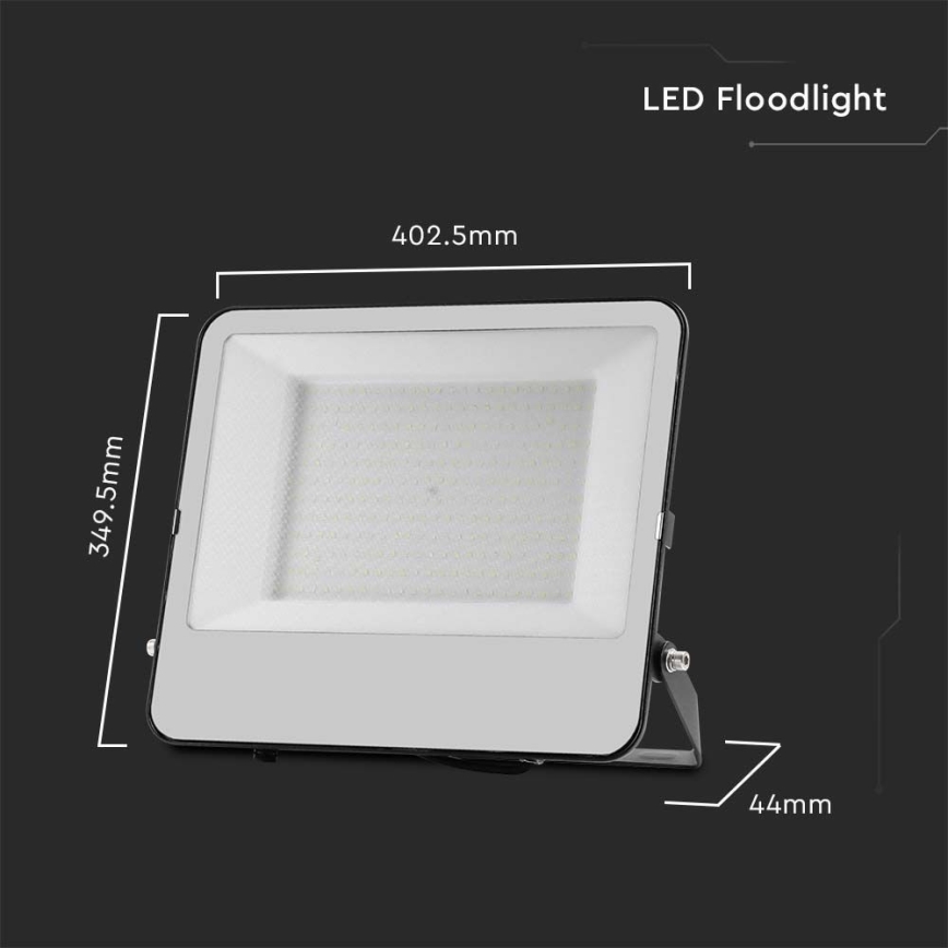 LED Прожектор SAMSUNG CHIP LED/200W/230V 4000K IP65 черен