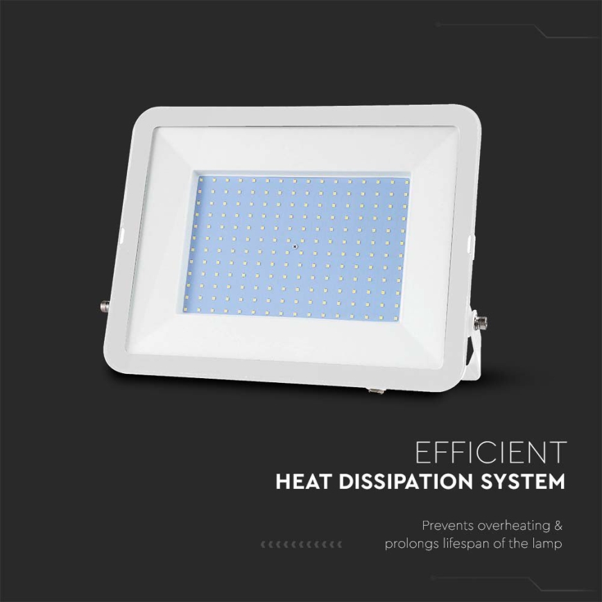LED Прожектор SAMSUNG CHIP LED/300W/230V 6500K IP65 бял