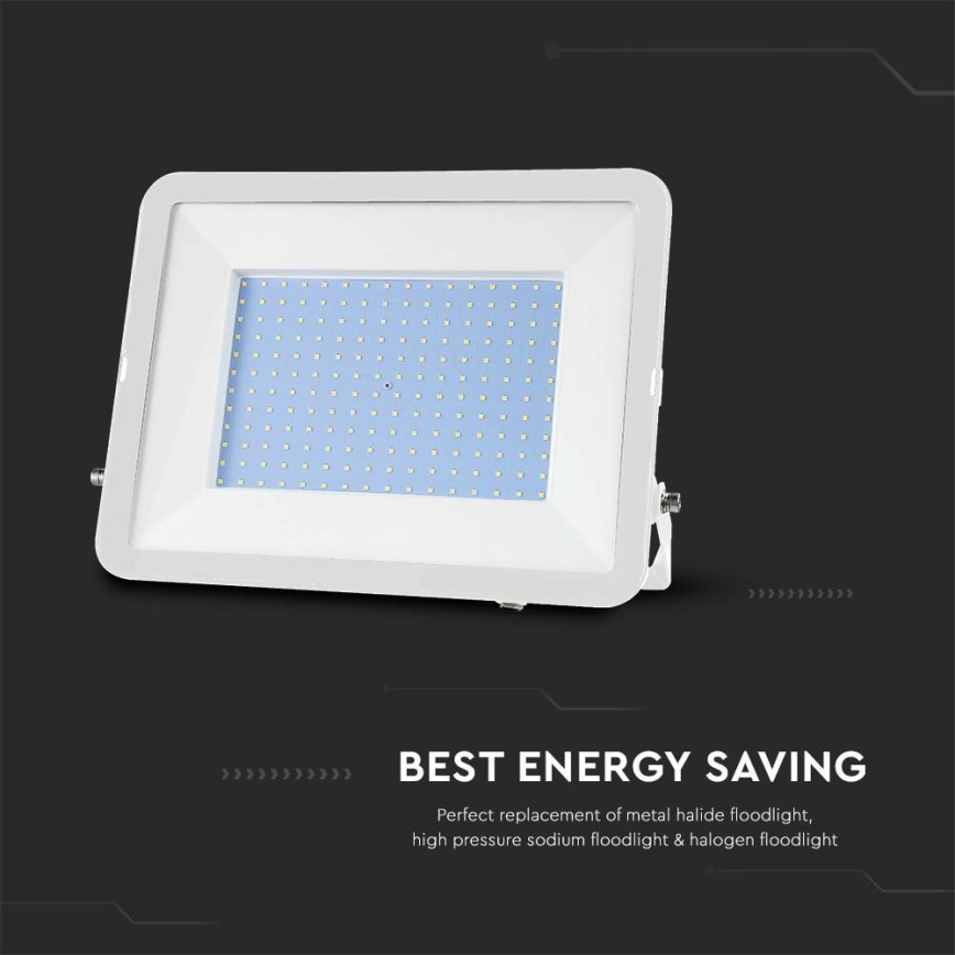 LED Прожектор SAMSUNG CHIP LED/300W/230V 6500K IP65 бял