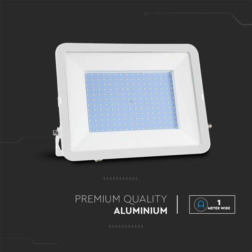 LED Прожектор SAMSUNG CHIP LED/300W/230V 6500K IP65 бял