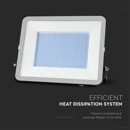 LED Прожектор SAMSUNG CHIP LED/300W/230V 6500K IP65 черен