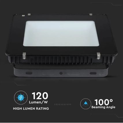 LED Прожектор SAMSUNG CHIP LED/400W/230V IP65 4000K черен