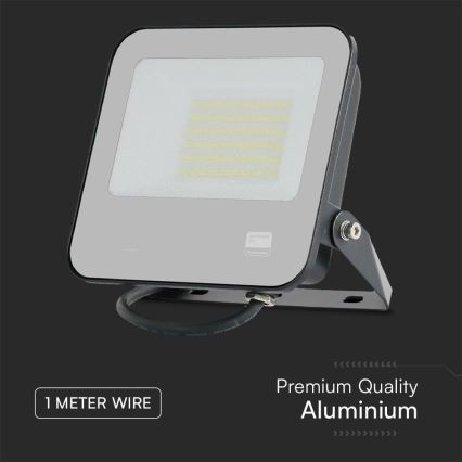 LED Прожектор SAMSUNG CHIP LED/50W/230V 6500K IP65 черен
