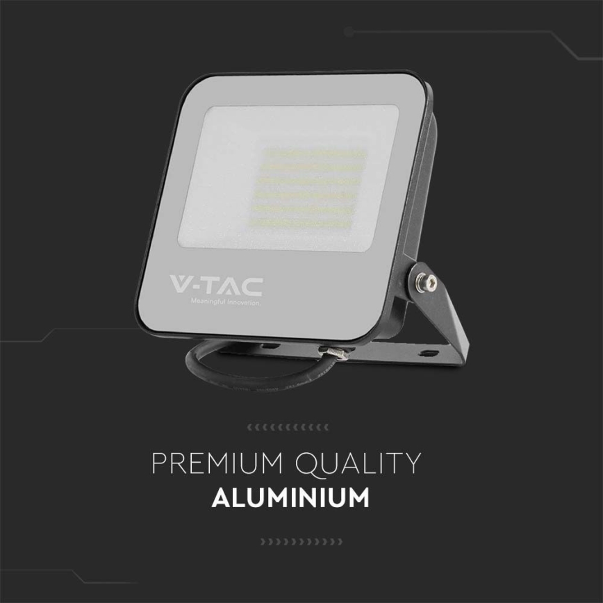 LED Прожектор SAMSUNG CHIP LED/50W/230V 6500K IP65 черен